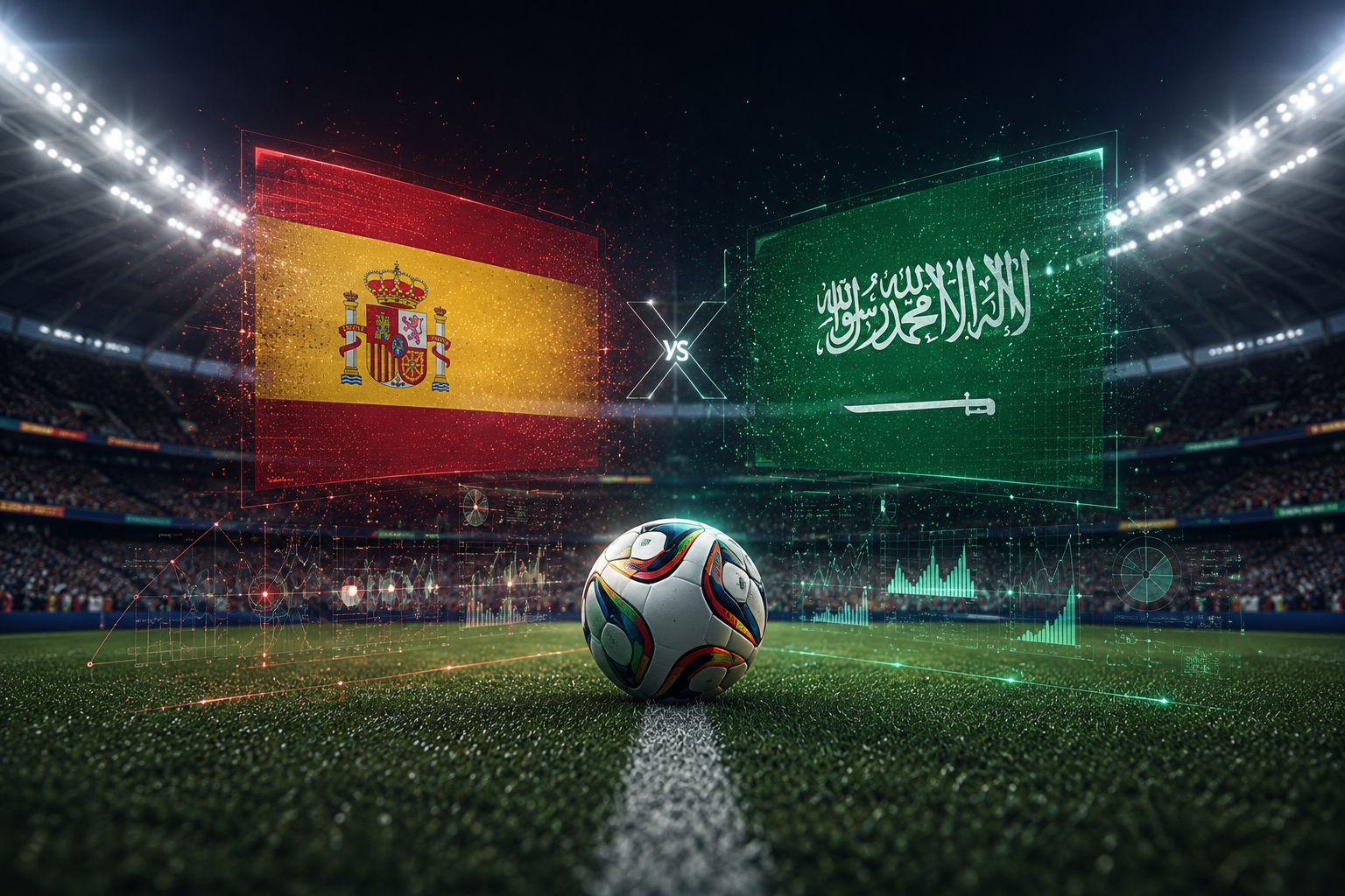 Espanha x Arábia Saudita