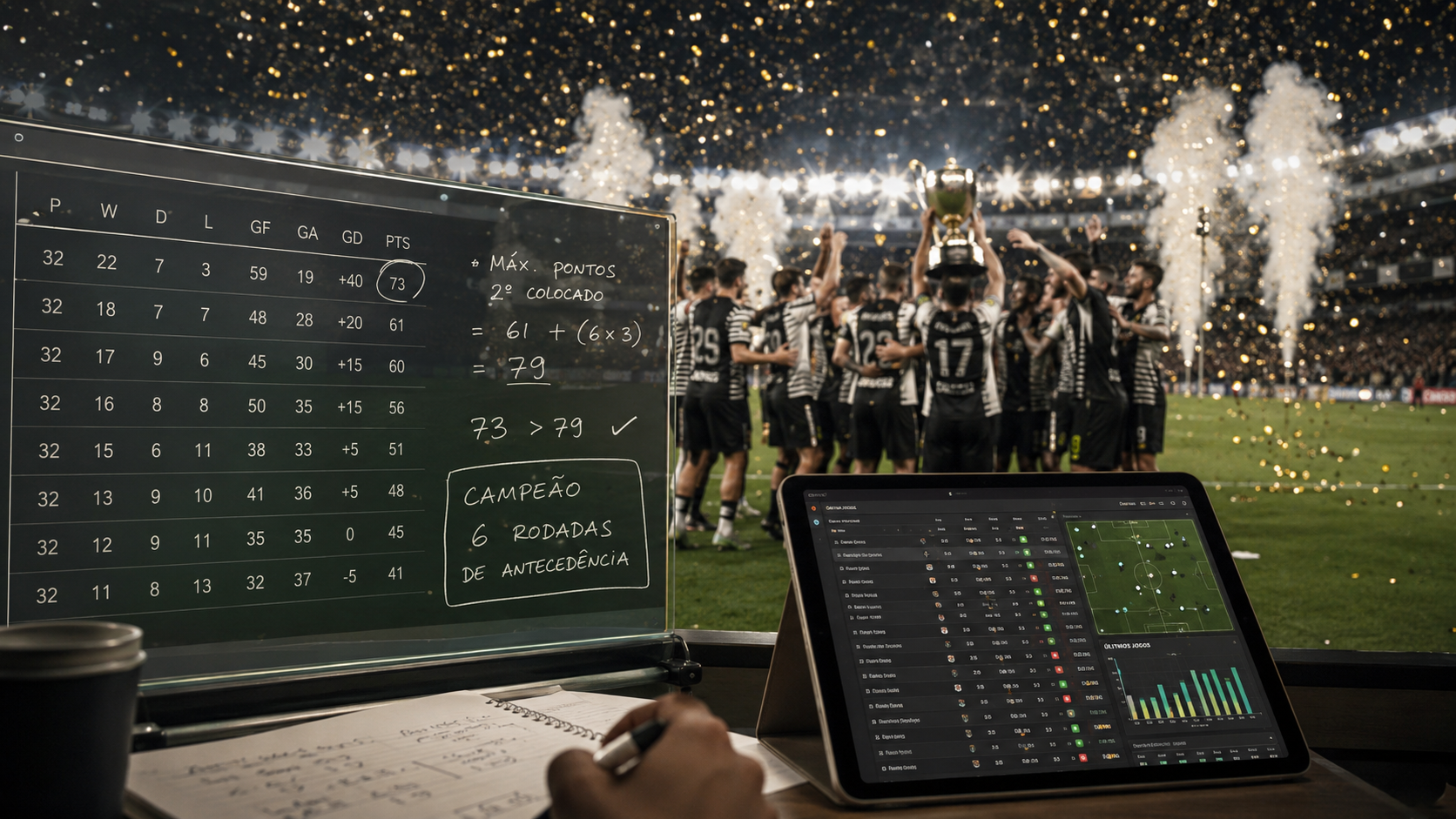 time campeão antecipadamente